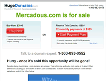 Tablet Screenshot of mercadous.com